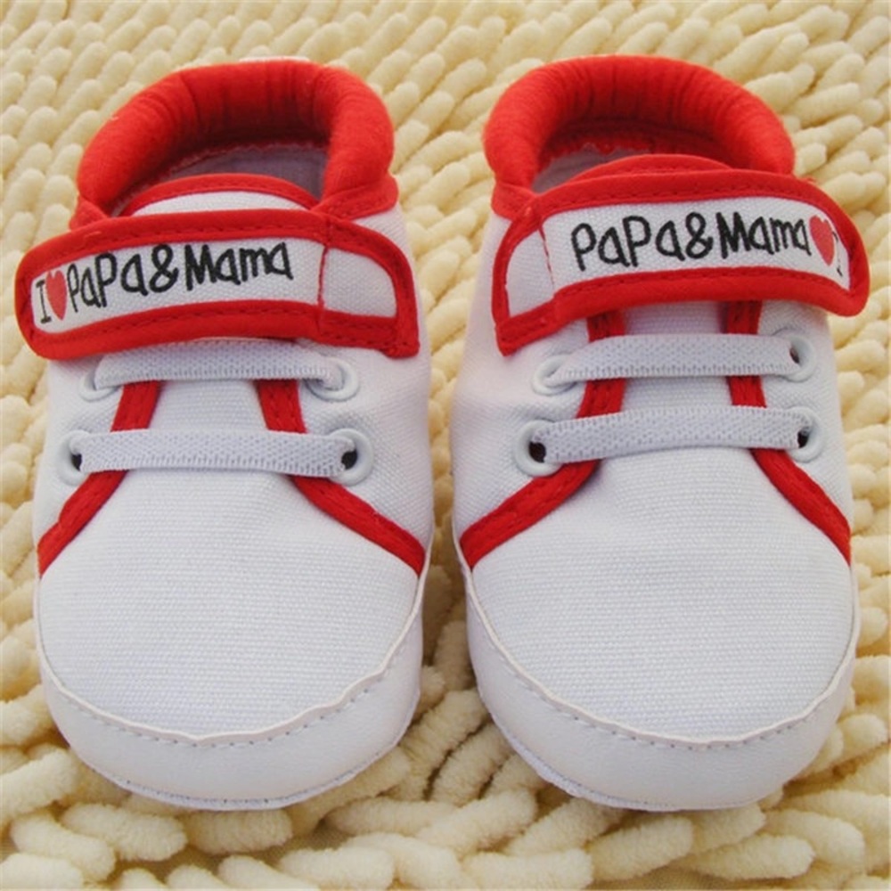 Infant Baby Soft Sole Shoes - Red